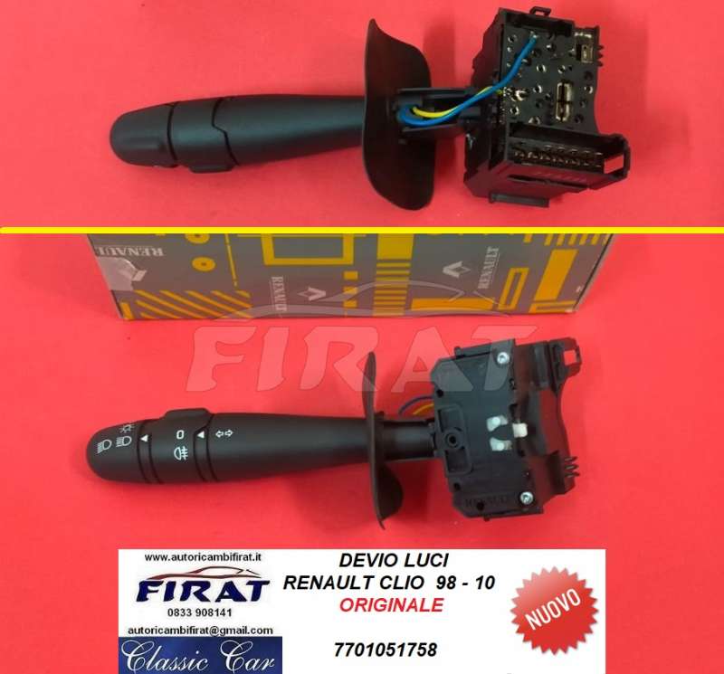 DEVIO LUCI RENAULT CLIO 98-> (7701051758)